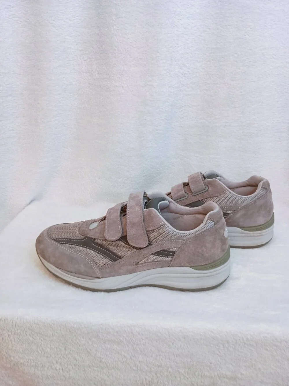 SAS Men's JV Mesh Active Sneaker Hook & Loop Gray Sz 11 M Orig $225 MINT Cond